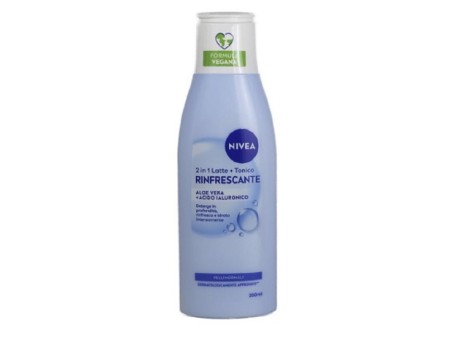 NIVEA LATTE DETERGENTE + TONICO 2IN1 200ML