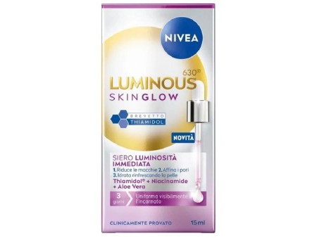 NIVEA LUMINOUS SKIN GLOW SIERO LUMINOSITA' IMMEDIATA 15 ML