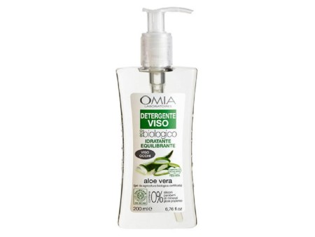 OMIA ECOBIOVISAGE DETERGENTE VISO ALOE VERA 200ML IDRATANTE TESTATO