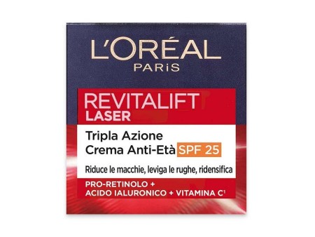 OREAL REVITALIFT LASER X3 CREMA ANTI-ETA' SPF 25 50ML NEW