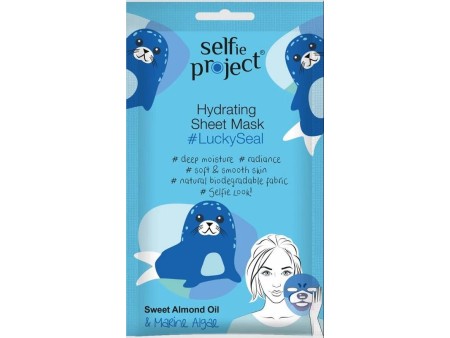 SELFIE PROJECT MASCHERA HYDRATING SHEET MASCHERA LUCKY SEAL 1PZ