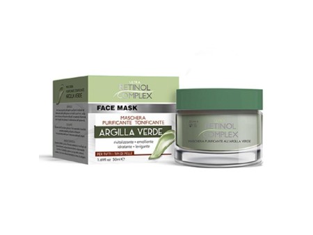 ULTRA RETINOL COMPLEX FACE MASK MASCHERA ARGILLA VERDE 50 ML