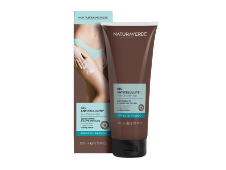 NATURAVERDE GEL ANTICELLULITE CON ESTRATTO CAFFE EFFETTO FREDDO 200ML