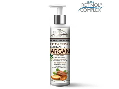 ULTRA RETINOL COMPLEX CREMA CORPO SETIFICANTE ARGAN 250 ML DOSATORE