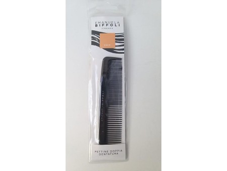 BIFFOLI PETTINE TASCABILE NERO