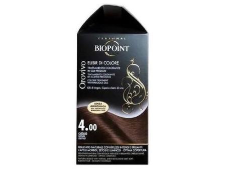 BIOPOINT OROVIVO TRATTAMENTO COLORANTE N.4.00 CASTANO