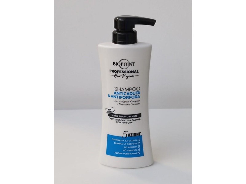 BIOPOINT PROFESSIONAL SHAMPOO ANTICADUTA E FORFORA 400ML NEW