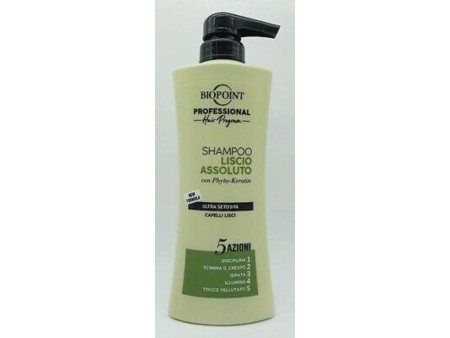 BIOPOINT PROFESSIONAL SHAMPOO LISCIO ASSOLUTO 400ML NEW