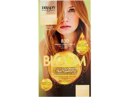 DIKSON BLOOM CREMA COLORANTE SENZA AMMONIACA N.830 BIONDO CHIARO
