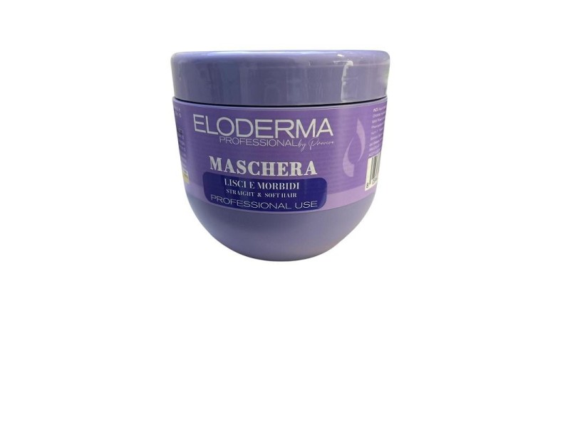 ELODERMA PROVIVE MASCHERA CAPELLI LISCI E MORBIDI 500ML