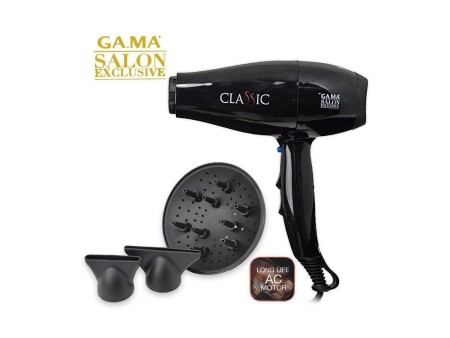 GAMA PHON CLASSIC ION NERO 2200 WATT CON 2 BOCCHETTE+DIFFUSORE