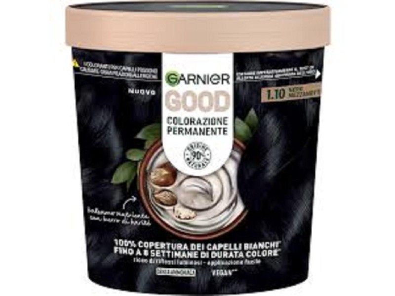 GARNIER GOOD COLORAZIONE PERMANENTE 1,10 NERO MEZZANOTTE