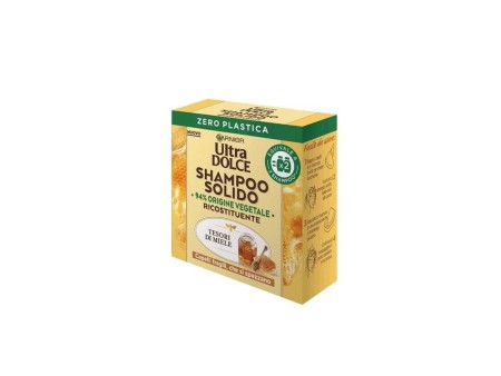 GARNIER ULTRA DOLCE SHAMPOO SOLIDO VEGETALE ARGAN 60 GR