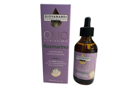 GIOVANARDI FARMACEUTICI OLIO PURISSIMO ROSMARINO CAPELLI 100ML