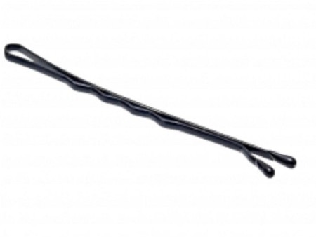 IPAM MOLLETTA ONDULATA NERA 7CM BLISTER18PZ