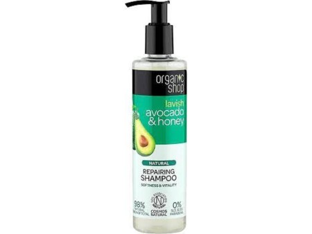 ORGANIC SHOP SHAMPOO AVOCADO & HONEY 280ML