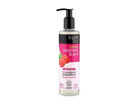 ORGANIC SHOP SHAMPOO RASPERRY & ACAI 280ML