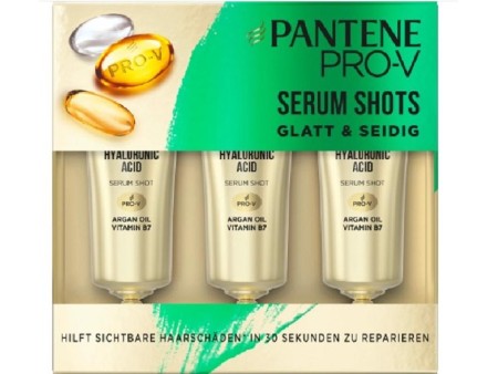 PANTEN PRO-V 3 AMPOLLE X 15ML SERUM SHOTS X CAPELLI LISCI E SETOSI