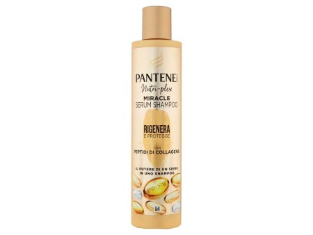 PANTENE SHAMPOO NUTRI-PLEX MIRACLE SERUM RIGENERA E PROTEGGE 250 ML