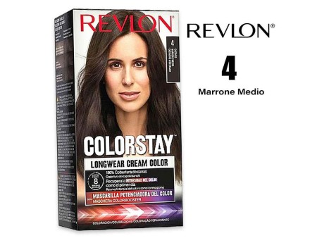 REVLON COLOR STAY COLORAZIONE PERMANENTE VEGAN 4 MARRONE MEDIO