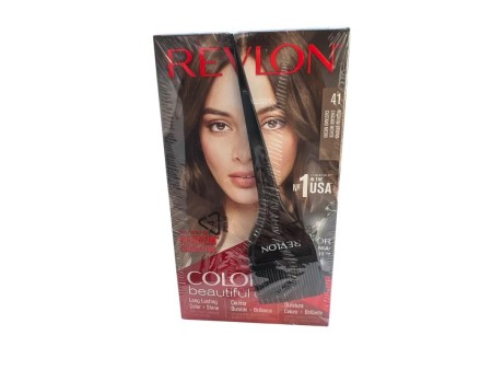 REVLON COLORSILK KERATIN 41 CASTANO MEDIO + PENNELLO