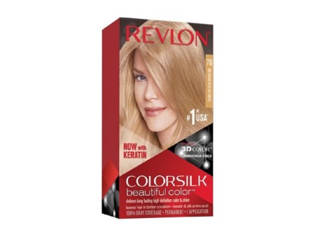 REVLON COLORSILK ULTRA LIGHT NATURAL BIONDO CENERE MEDIO 70