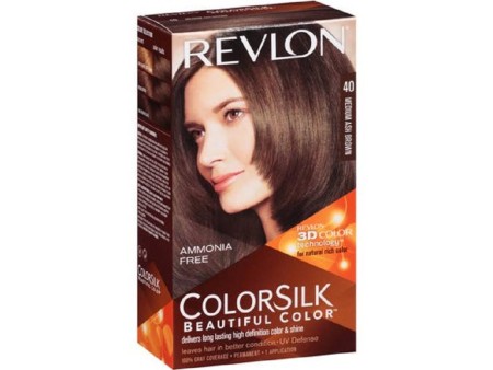 REVLON COLORSILK ULTRA LIGHT NATURAL CASTANO CENERE MEDIO 40
