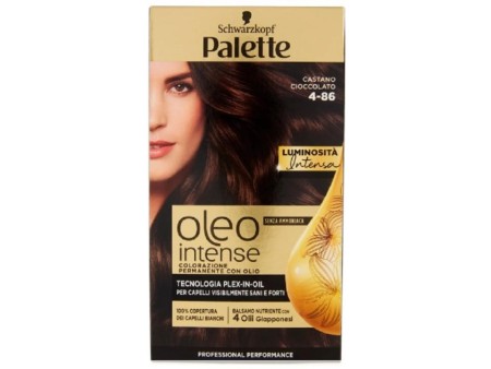 SCHWARZKOPF PALETTE OLEO INTENSE TINTA CAPELLI 4-86 CASTANO CIOCCOLATO