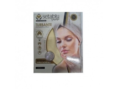 SETABLU TURBANTE ASCIUGACAPELLI MICROFIBRA EXTRA MORBIDO