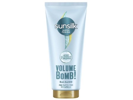 SUNSILK SUPER FUSION BALSAMO VOLUME BOMB180 ML