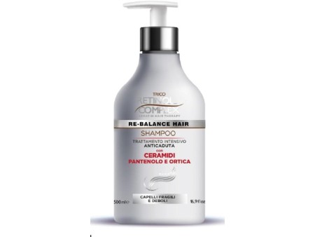 TRICO RETINOL COMPLEX SHAMPOO ANTICADUTA CERAMIDI PANTENOLO 500 ML