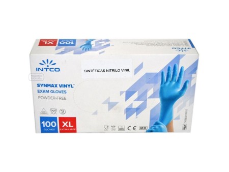 INTCO GUANTI IN NITRILE BLU XL PZ 100
