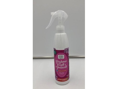 SWEET HOME PROFUMA TESSUTI E AMBIENTE SPRAY FIORITO 250ML ANTIBATTERIC