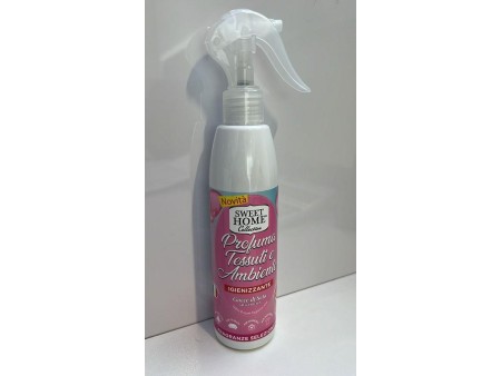 SWEET HOME PROFUMA TESSUTI E AMBIENTE SPRAY GOCCE DI SETA 250ML