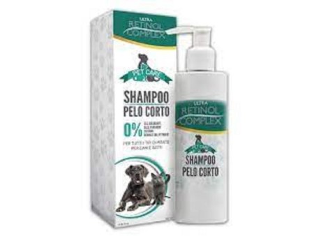 ULTRA RETINOL COMPLEX SHAMPOO PELO CORTO CANI E GATTI 200 ML
