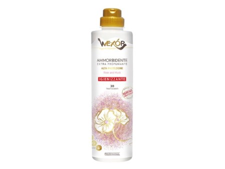 WEXOR AMMORBIDENTE IGIENIZZANTE EXTRA PROFUMATO ROSE MUSK 750ML