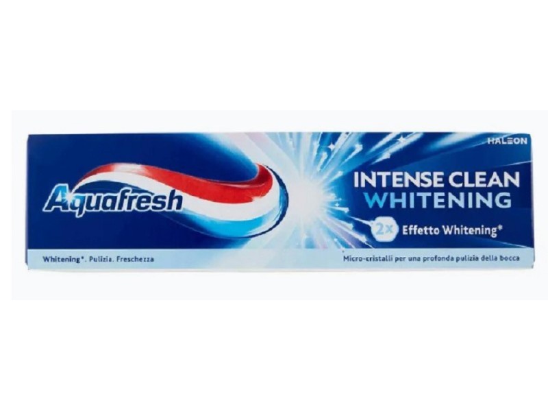 AQUAFRESH DENTIFRICIO INTENSE CLEAN WHITENING 75ML