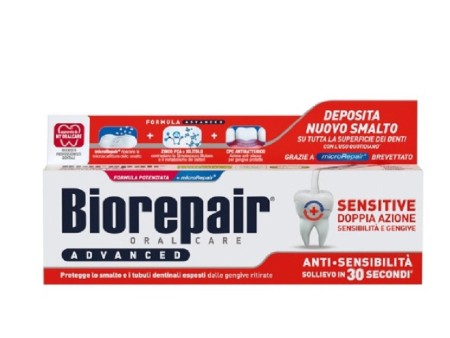 BIOREPAIR ADVANCED DENTIFRICIO ANTI SENSIBILITA' DOPPIA AZIONE 75ML