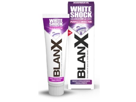 BLANX DENTIFRICIO WHITE SHOCK PURPLE CORRECTOR 75 ML