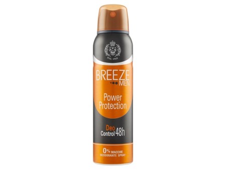 BREEZE MEN POWER PROTECTION DEO CONTROL 48H 150ML SPRAY