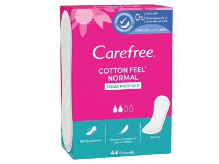 CAREFREE SALVASLIP COTTON NORMAL 44 PZ