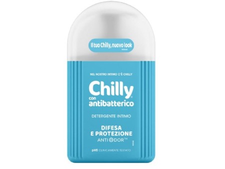 CHILLY DETERGENTE INTIMO ANTIBATTERICO DIFESA E PROTEZIONE PH5 200 ML
