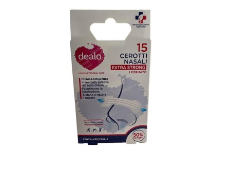 DEALO CEROTTI NASALI EXTRA STRONG 15PZ