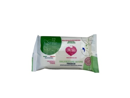DEALO SALVIETTINE INTIME FRESCO EFFETTO ANTIODORE 12PZ