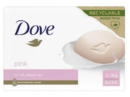 DOVE SAPONETTA PINK 2 X 90 GR