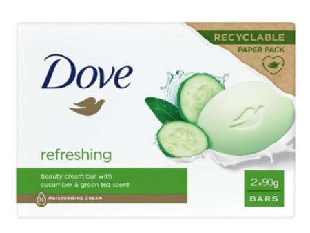 DOVE SAPONETTA REFRESHING 2 X 90 GR