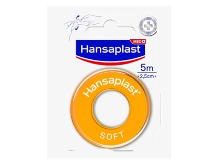 HANSAPLAST CEROTTO SU ROCCHETTO SOFT 5M X 2,5CM