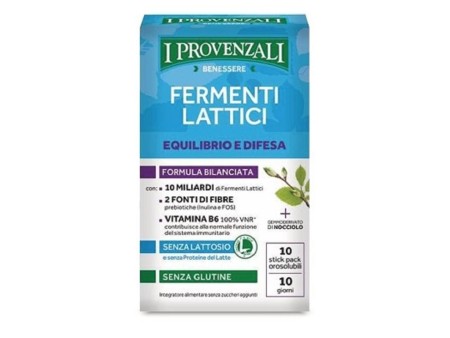 I PROVENZALI INTEGRATORI FERMENTI LATTICI 10 STICK OROSOLUBILI