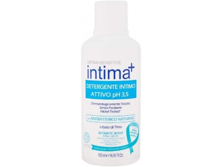 INTIMA+ DETERGENTE INTIMO ATTIVO PH 3,5 A BASE TIMO 500ML