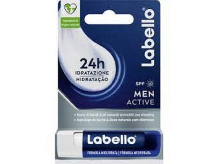 LABELLO ACTIVE FOR MEN STICK 24H IDRATAZIONE 4,8G